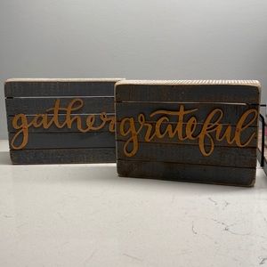 Grateful and Gather free standing box style decor $25